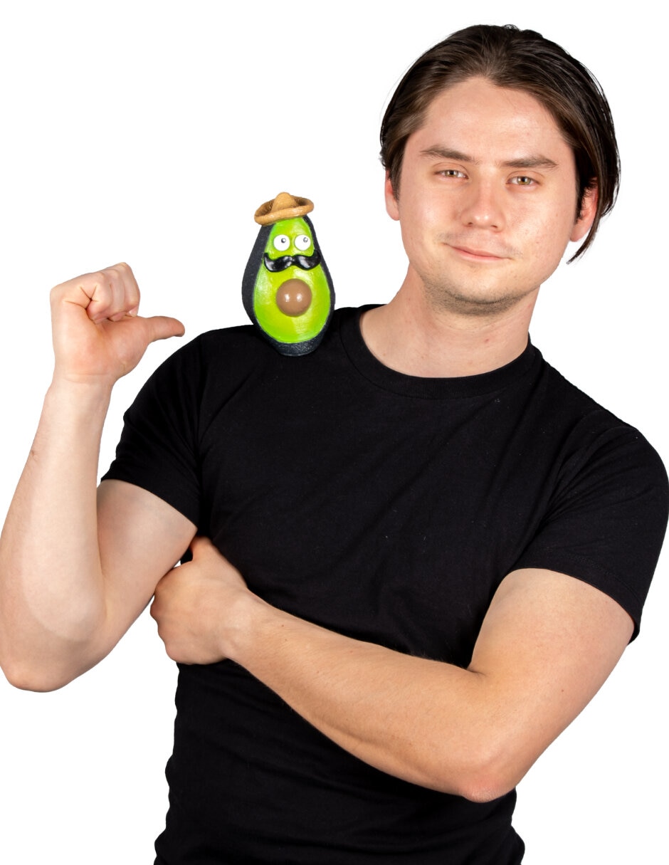 Shoulder buddy para disfraz de Shoulder Buddy Aguacatito Mundial REV